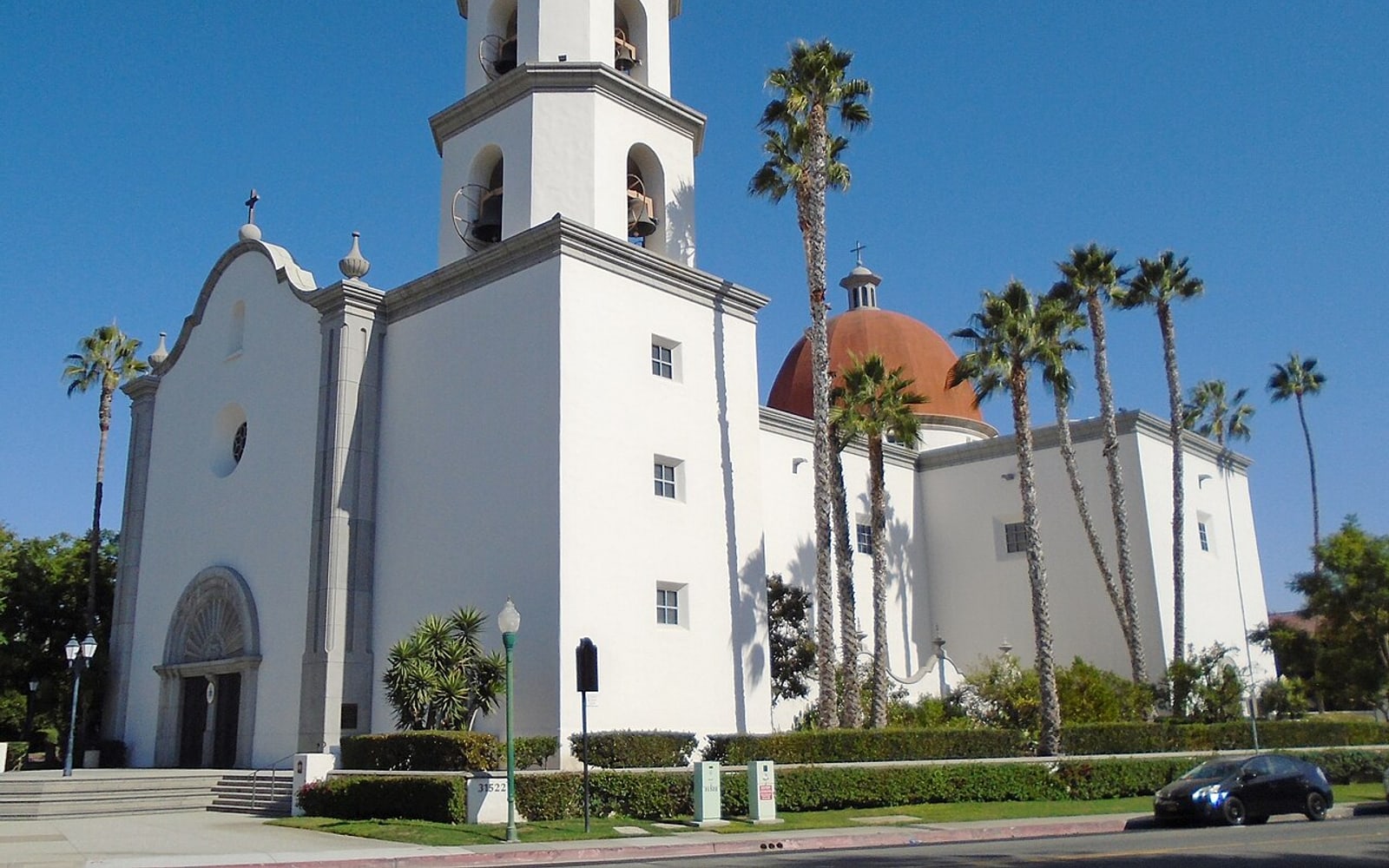 San Juan Capistrano, California city view