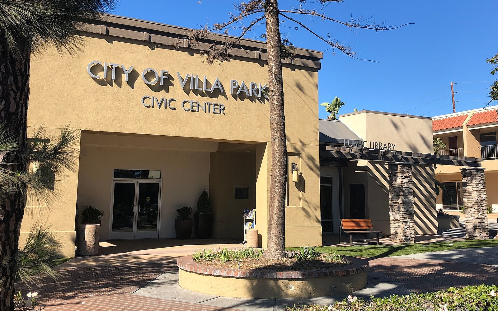 Villa Park, California city view